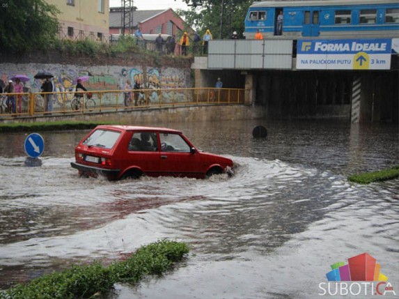 Nova jača kiša i novi problemi u Subotici