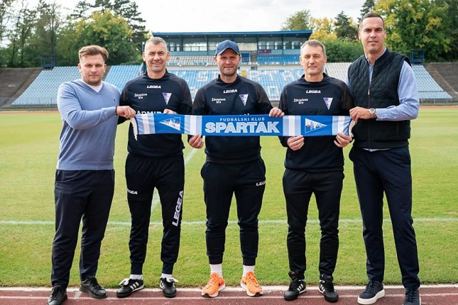 Fudbal: Subotički trojac preuzima kormilo Spartaka: Tutorić vodi, Bratić i Savić asistiraju