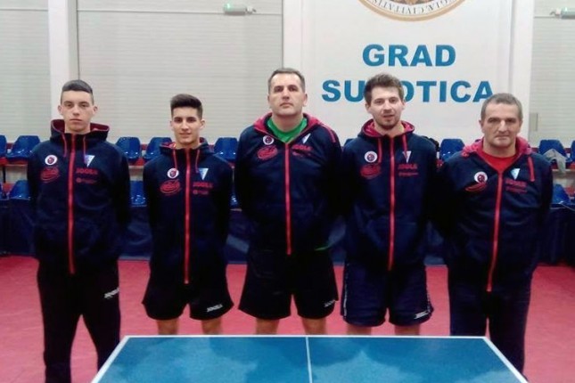 Stonoteniseri Spartak STOSS-a tesno izgubili bodove