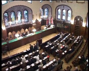 Zasedanje lokalne Skupštine