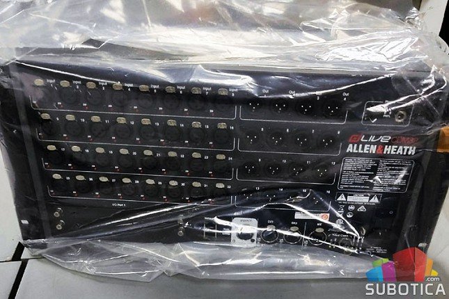 Zaplenjena profesionalna muzička oprema i kamionski delovi