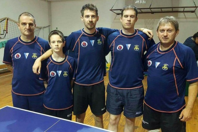 Stoni tenis: Spartak STOSS savladao Vojvodinu (1:4)