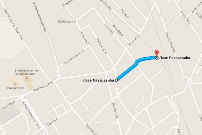 Deo Ulice Laze Lazarevića ostaje bez asfalta