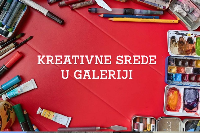 "Kreativne srede u galeriji: Radionice savremene umetnosti" - novi program u Savremenoj galeriji