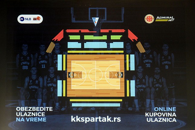 Košarka: Počela prodaja ulaznica za Spartakovu borbu na tri fronta
