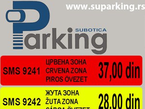 Novine u naplati parkinga u Subotici