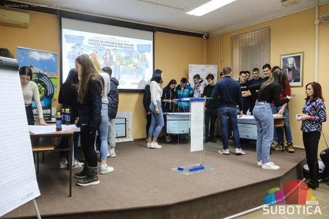 Učenici TŠ “Ivan Sarić” dali svoj odgovor na vršnjačko nasilje