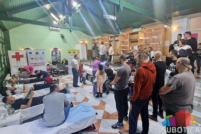 Subotičani u velikom broju darivali dragocenu tečnost, 72 davaoca "postala nečiji heroji"