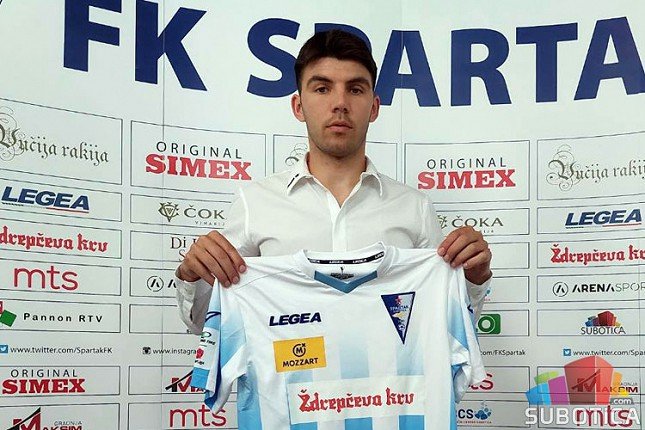 Fudbal: Spartak predstavio defanzivca Aleksandra Bjelicu