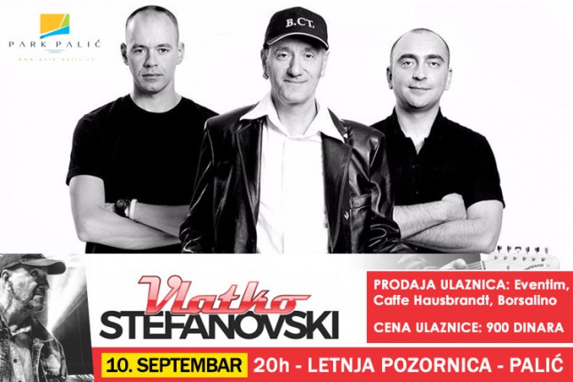 Koncert Vlatka Stefanovskog odložen za 10. septembar