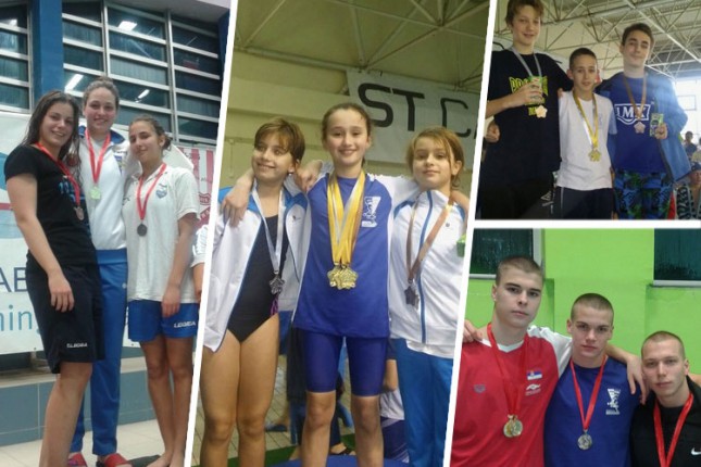 Plivači Spartaka sa dva takmičenja doneli 47 medalja