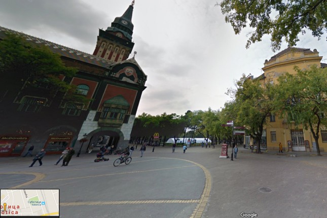 Virtualno krstarenje subotičkim ulicama zahvaljujući servisu Google