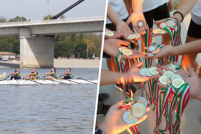 Veslanje: 33 medalje takmičara VK "Palić" na Dunavskom kupu