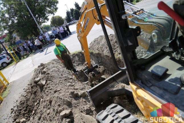 Započeli radovi na proširenju gasovodne mreže od Pionira do Nove Opštine