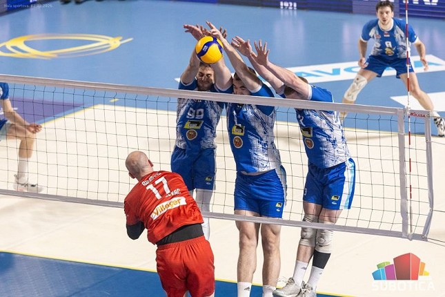 Odbojka: Spartak bez šanse protiv Vojvodine