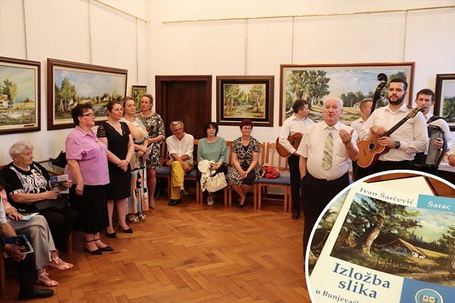 Otvorena izložba Ivana Šarčevića Šarca