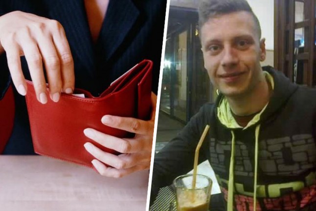 Mladić iz Bajmoka vratio novčanik sa više od hiljadu evra