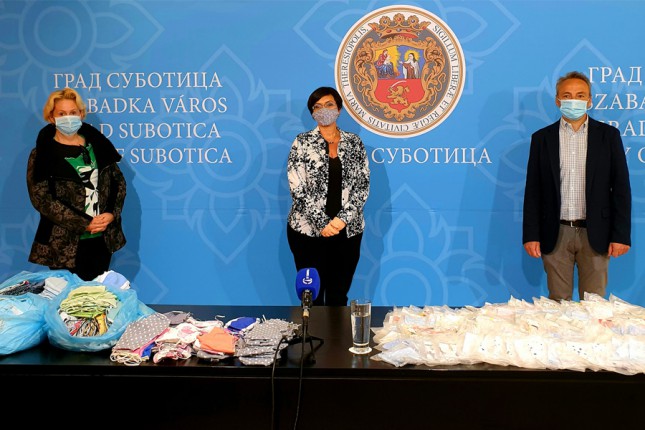 Škole gradu poklonile maske i sredstva za dezinfekciju