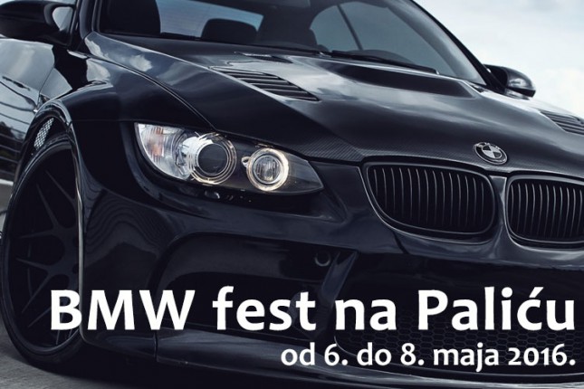Auto-moto manifestacija "BMW fest" od 6. do 8. maja na Paliću