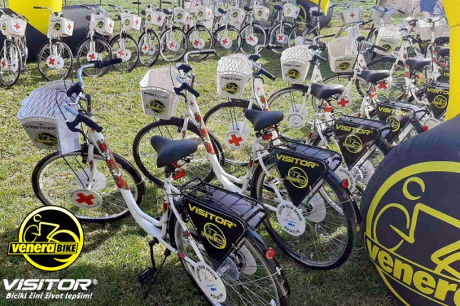 "Venera bike" donirao 22 bicikla volonterima Crvenog krsta Vojvodine