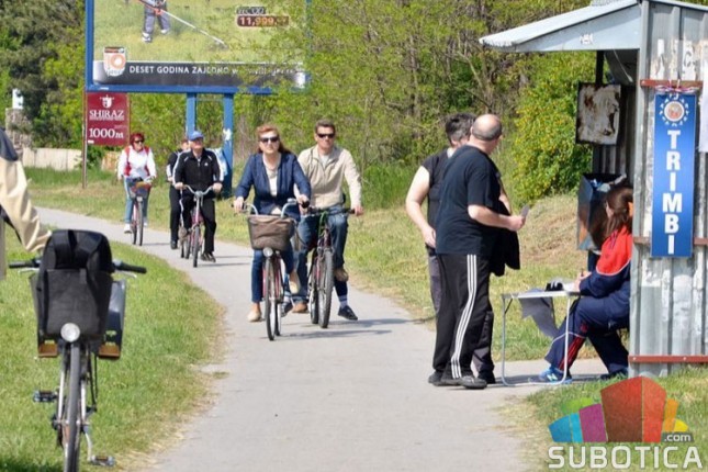 "Trimbi" - pešačenje, vožnja biciklom ili rolerima do Palića