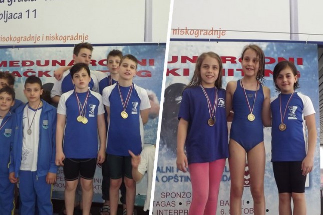 Plivači Spartaka ekipno najbolji na Kupu Banata