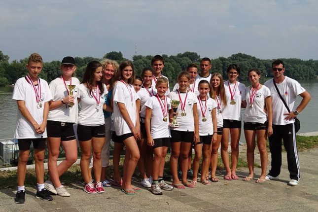 Veslači Palića ostvarili zapažene rezultate na regati u Mađarskoj