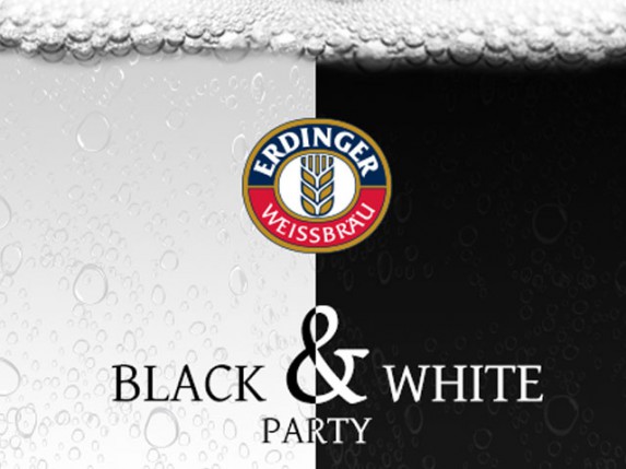 Black & White Erdinger party u pivnici Minhen