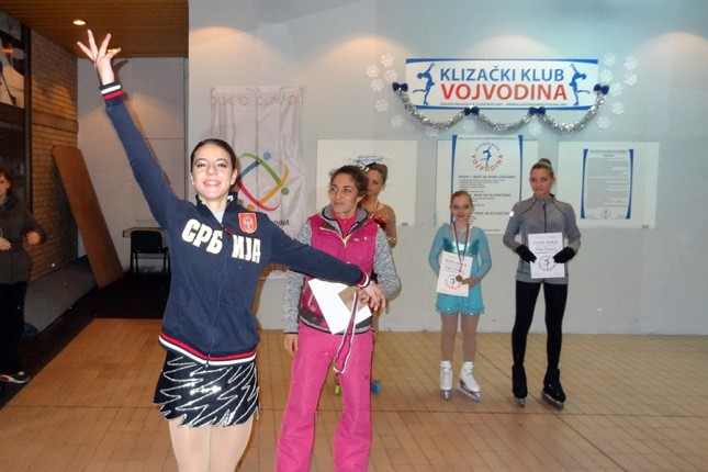 Klizačica Spartaka pobednica Otvorenog prvenstva Novog Sada