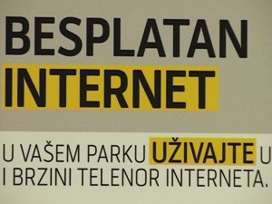 Besplatan Internet kod plave fontane
