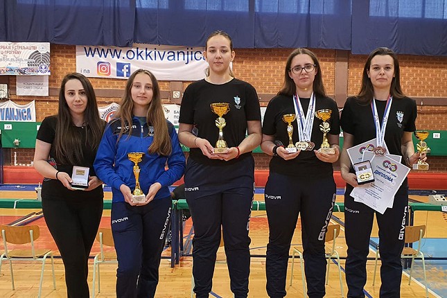 Streljaštvo: Seniorke Spartaka prvakinje Srbije