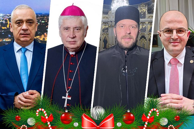 Božićne čestitke sugrađanima koji slave po gregorijanskom kalendaru