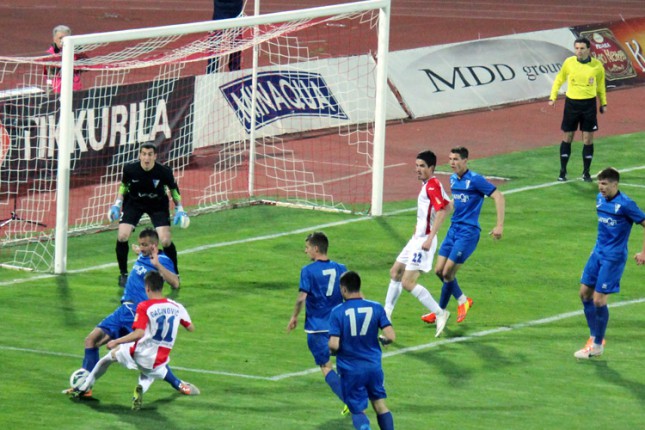 FK "Spartak" poražen sa 1:0 u prvoj utakmici polufinala Kupa Srbije