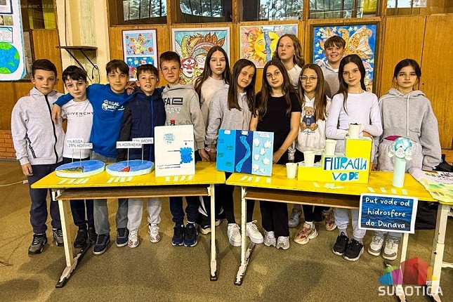 Dan vode u OŠ "Miroslav Antić" obeležen kroz nauku i igru