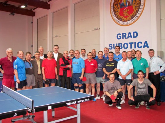 Stonoteniski klub "Spartak" učestvovao na Turniru prijateljskih gradova u Novom Sadu