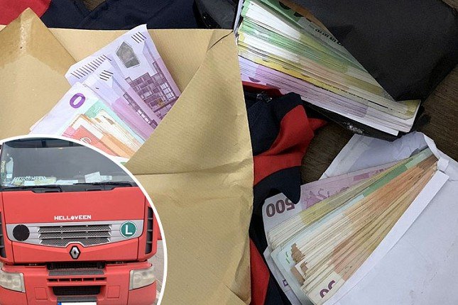 Vozač kamiona pokušao da pobegne sa 81.000 evra