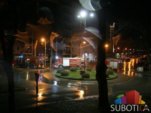 Požar u kladionici "Brazil"