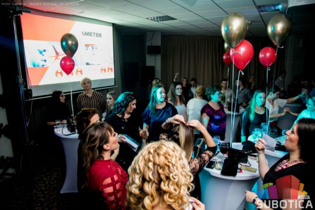 Kompanija "Ametek" organizovala tradicionalnu novogodišnju proslavu za zaposlene