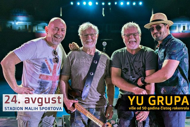 Koncert YU grupe 24. avgusta