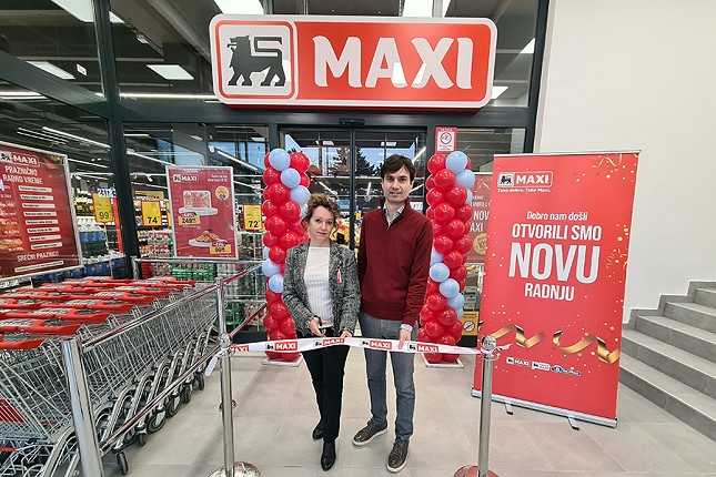 Otvoren prvi "MAXI" supermarket na Paliću