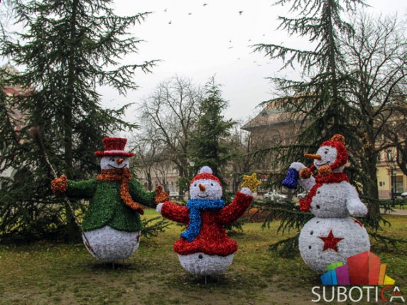 Porodica Snešković u centru grada