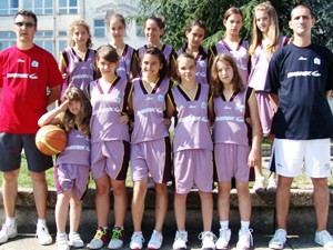 Mlade košarkašice KK Prozivka na turniru u Loznici