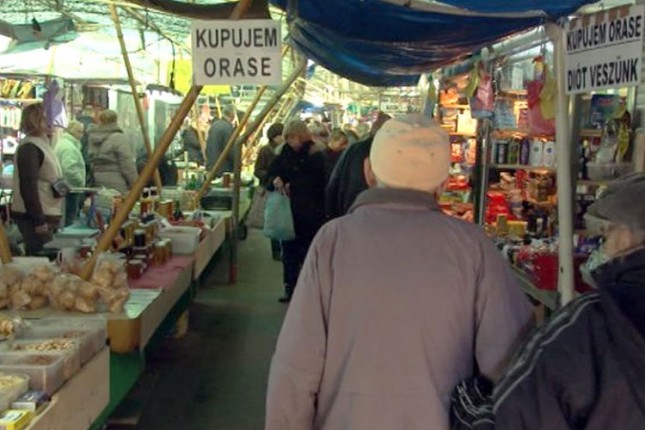 Na pijaci uoči Badnje večeri