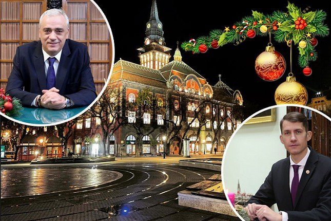 Bakić i Pastor čestitali Božić Subotičanima koji ga obeležavaju po gregorijanskom kalendaru
