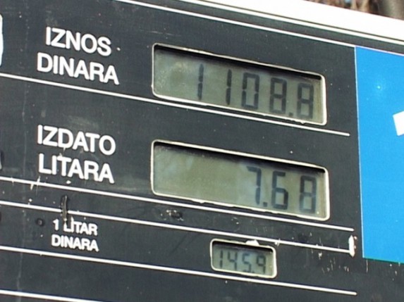 Najviše tankujemo za 500 i 1.000 dinara