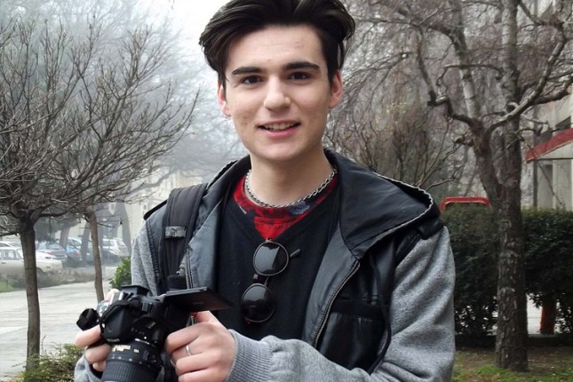 Fotografije subotičkog gimnazijalca na sajtu "Voga"