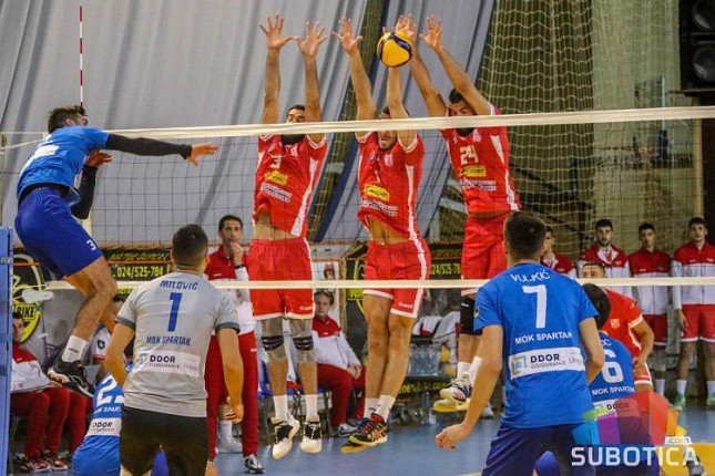 Odbojka: Zbog bolesti većeg broja prvotimaca Spartaka odlaže se prvi meč finalne serije