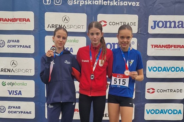 Atletika: Odlični rezultati „Spartaka“ na kros prvenstvu Srbije