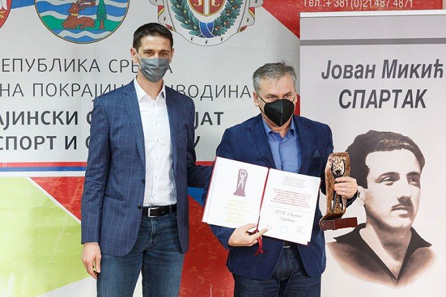 Tenis klub "Spartak" dobitnik prestižnog pokrajinskog priznanja