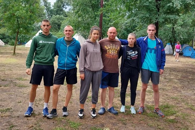 Kik boks: U kampu u Kanjiži takmičari "Top fighter-a" se družili, trenirali i razmenjivali iskustva sa drugim perspektivnim sportistima